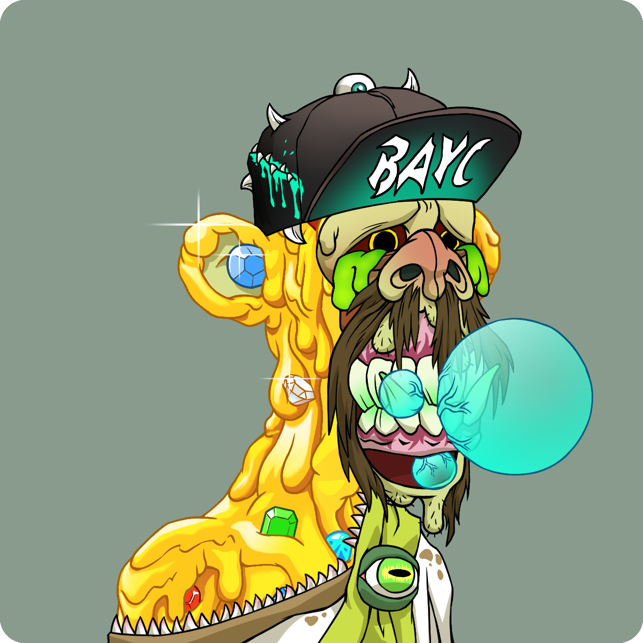 Yuga Labs - Mutant Ape Yacht Club - NFT # 15293