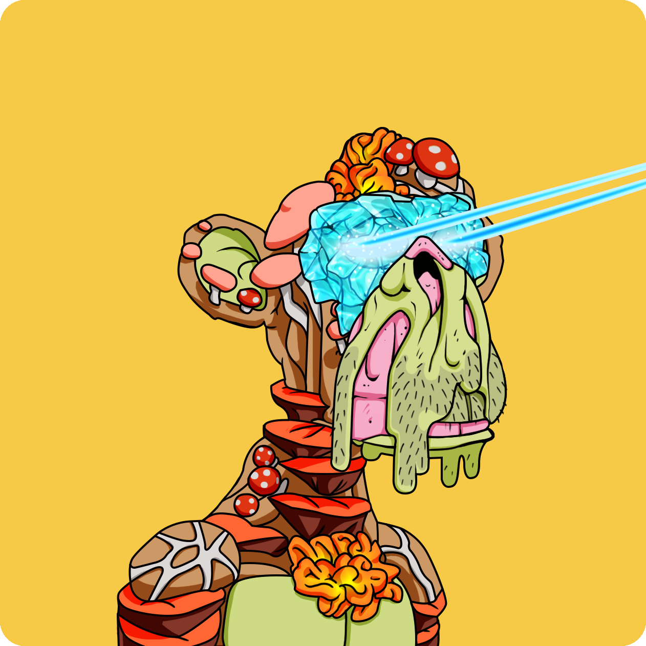 Yuga Labs - Mutant Ape Yacht Club - NFT # 27754