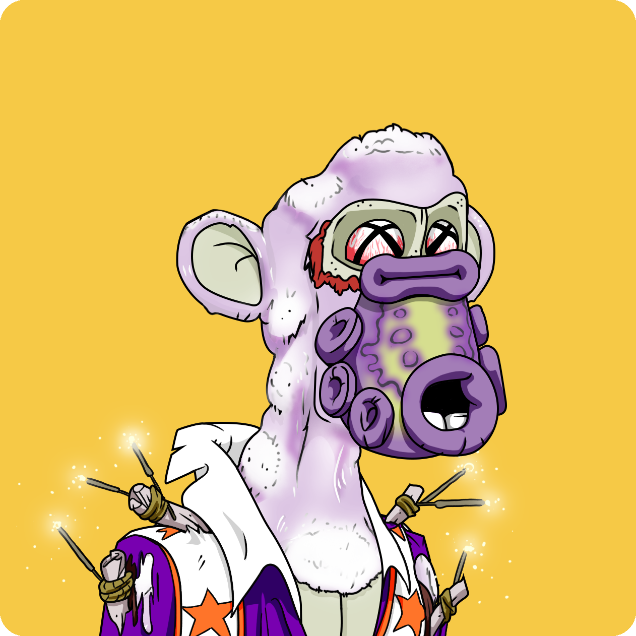 Yuga Labs - Mutant Ape Yacht Club - NFT # 2741