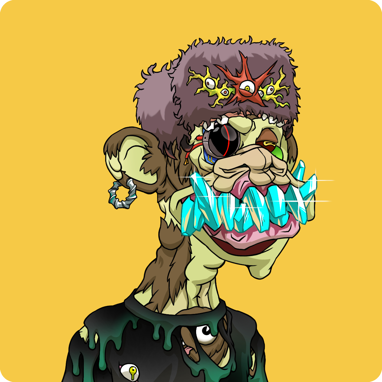 Yuga Labs - Mutant Ape Yacht Club - NFT # 28681