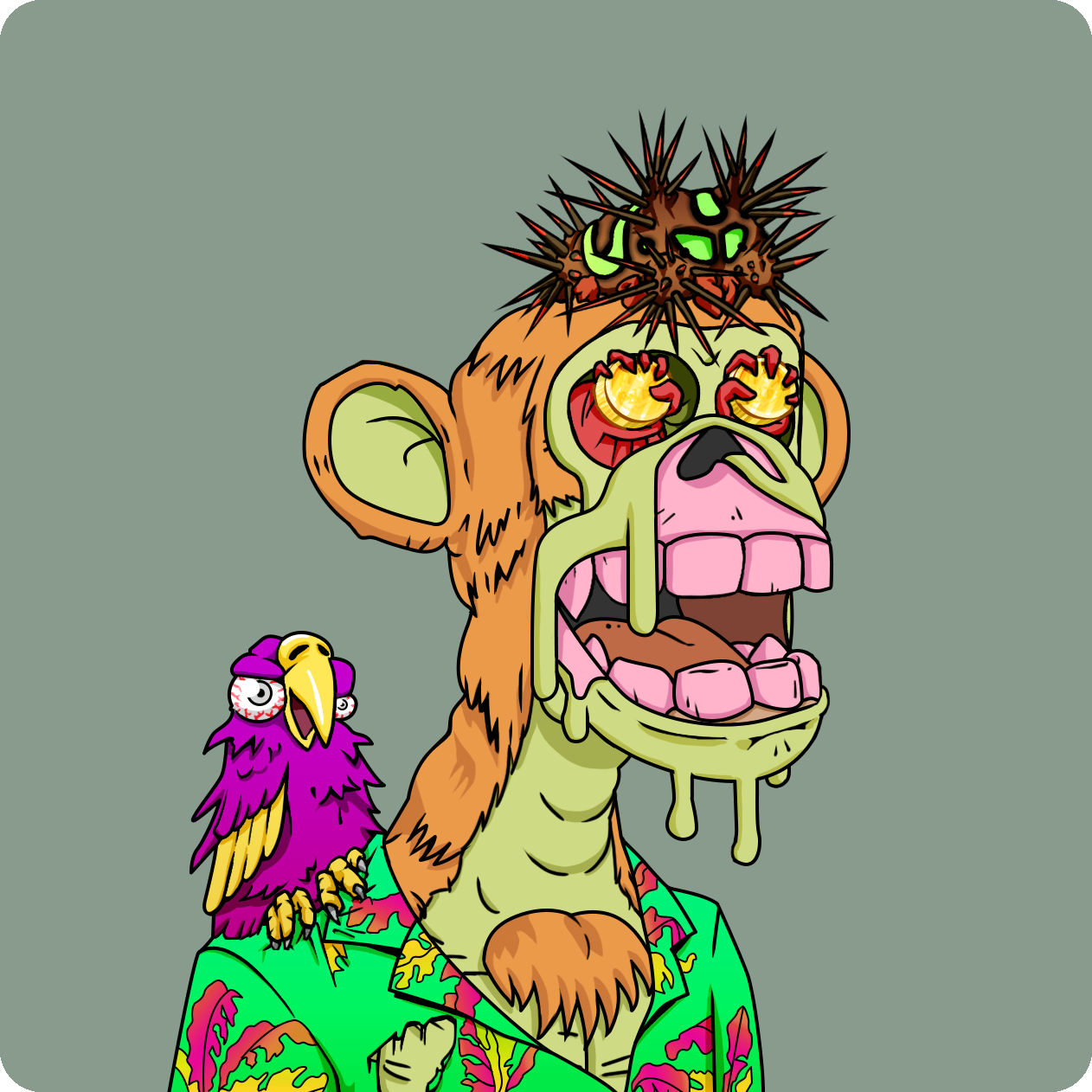 Yuga Labs - Mutant Ape Yacht Club - NFT # 24760