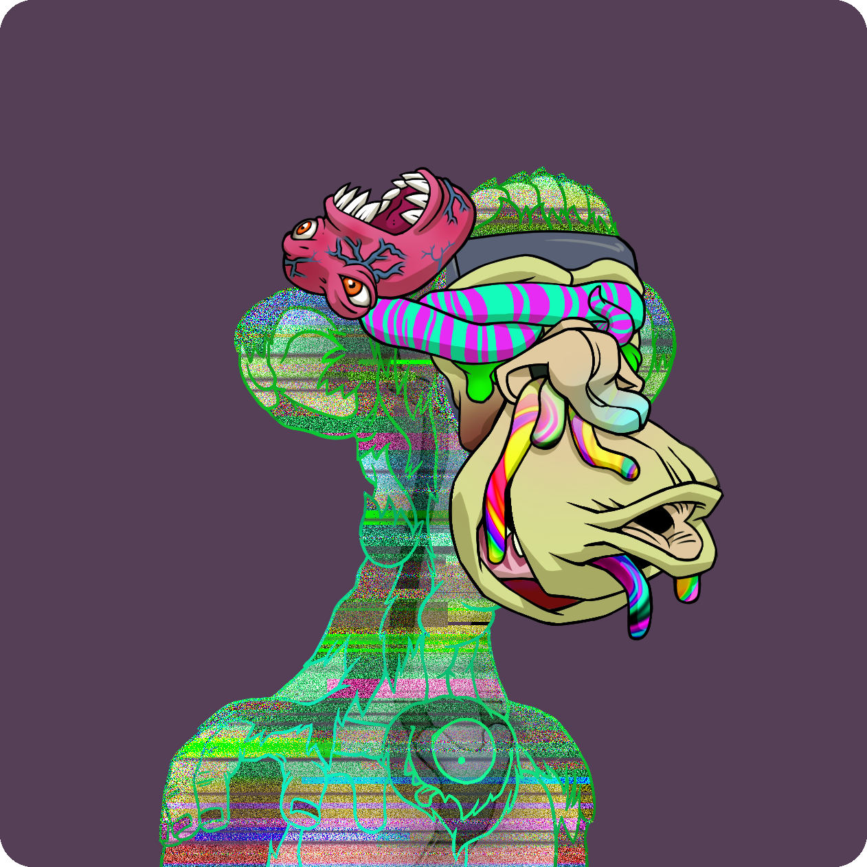 Yuga Labs - Mutant Ape Yacht Club - NFT # 8705