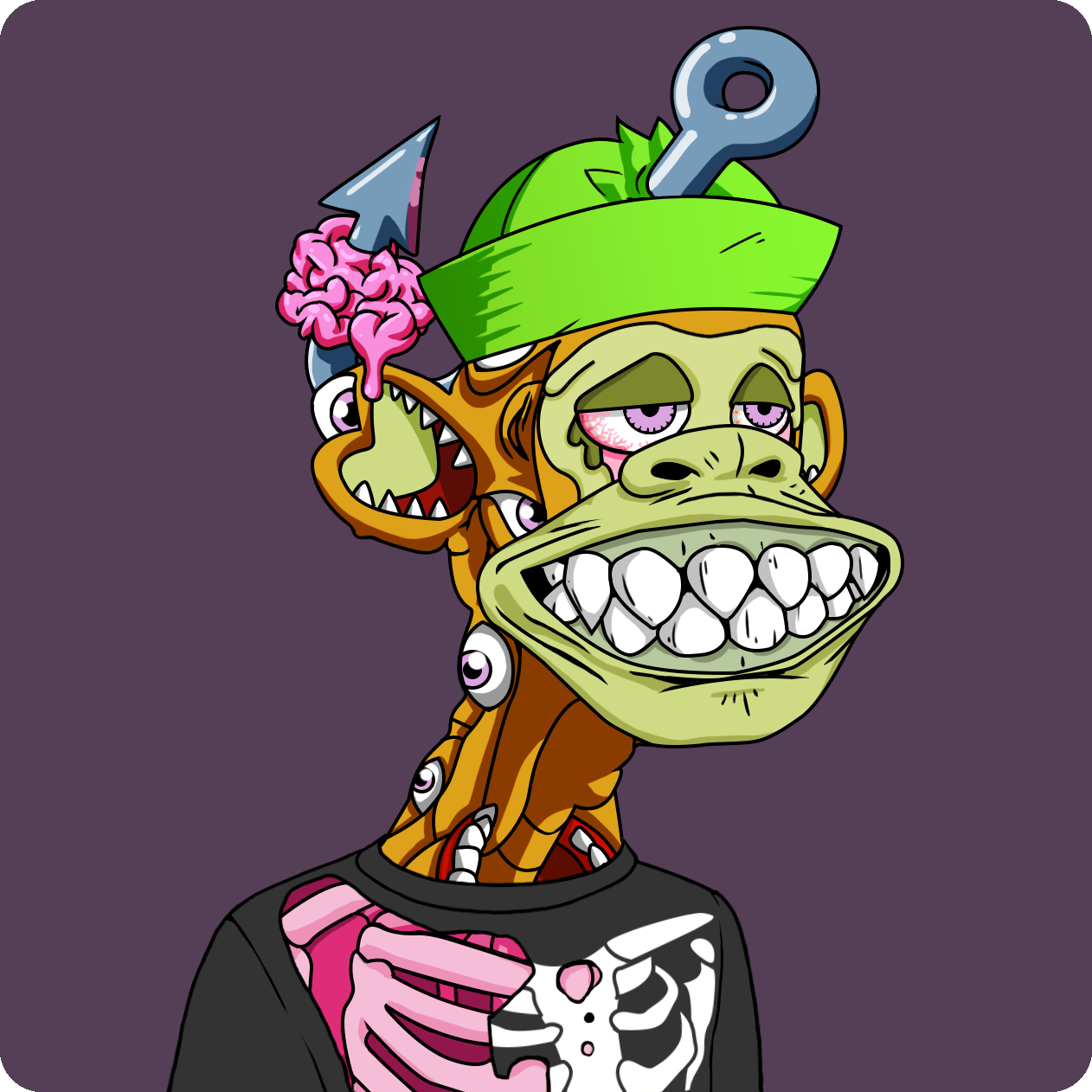 Yuga Labs - Mutant Ape Yacht Club - NFT # 2205