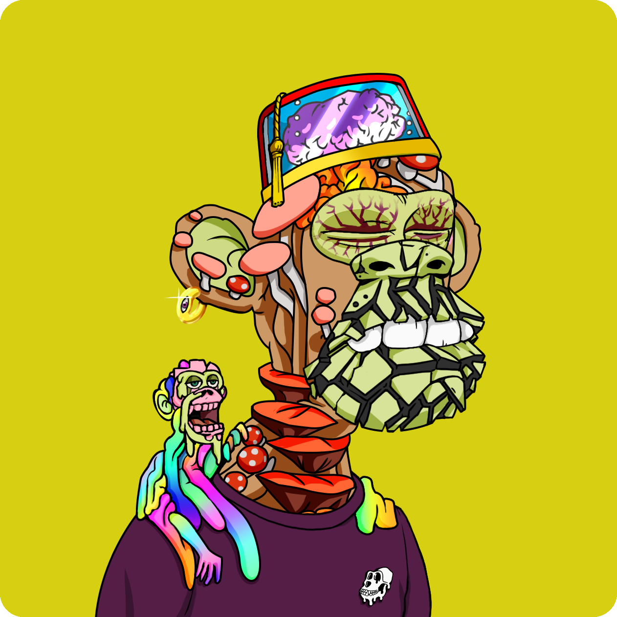 Yuga Labs - Mutant Ape Yacht Club - NFT # 317