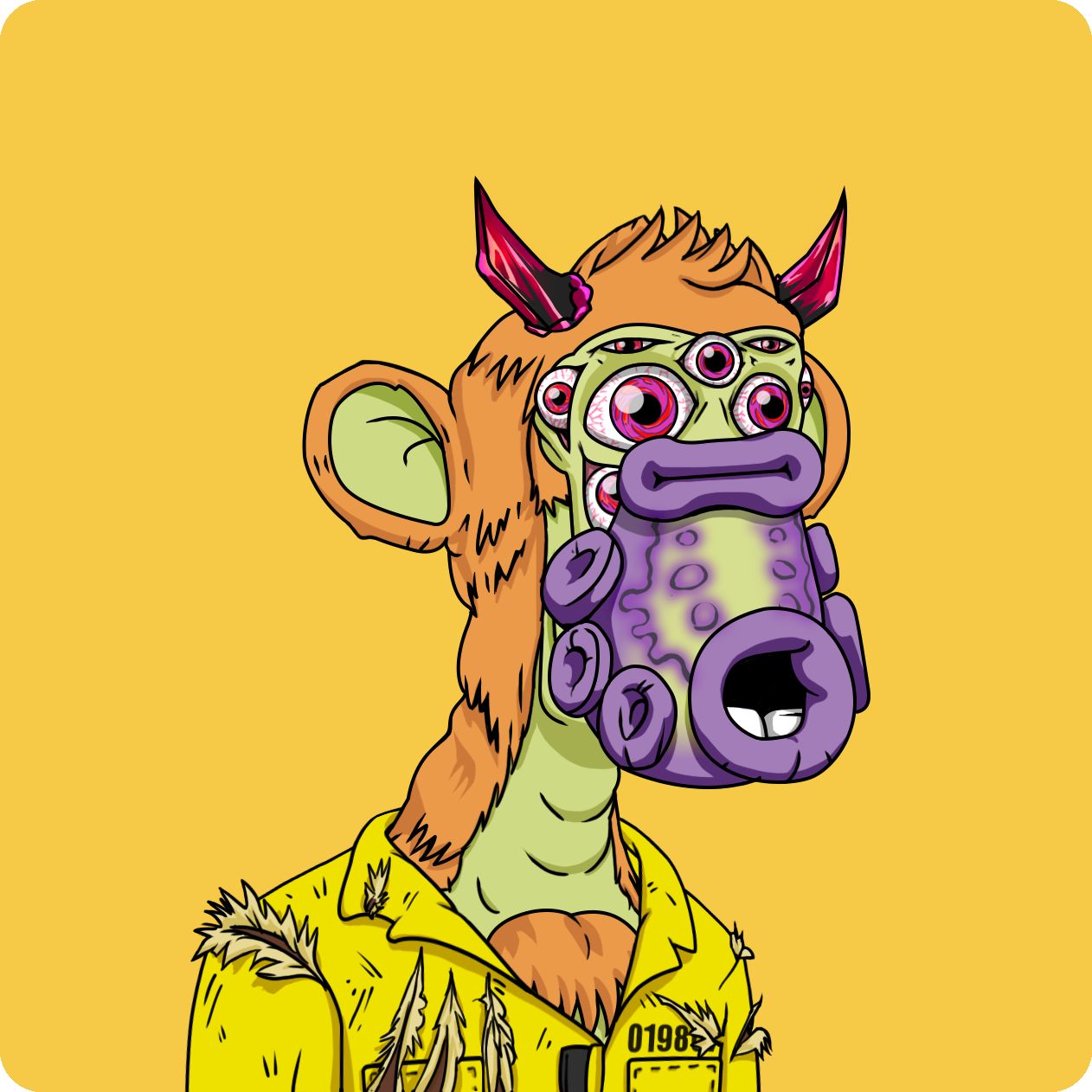 Yuga Labs - Mutant Ape Yacht Club - NFT # 20258