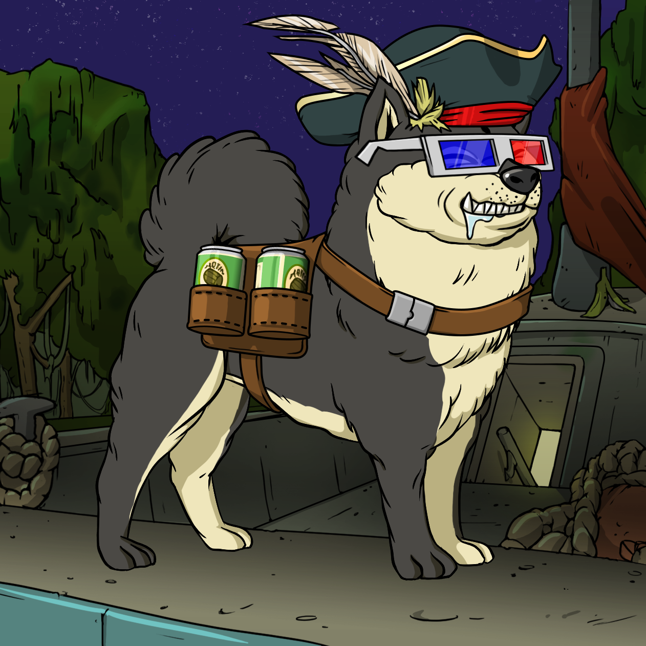 Yuga Labs - Bored Ape Kennel Club - NFT # 2444