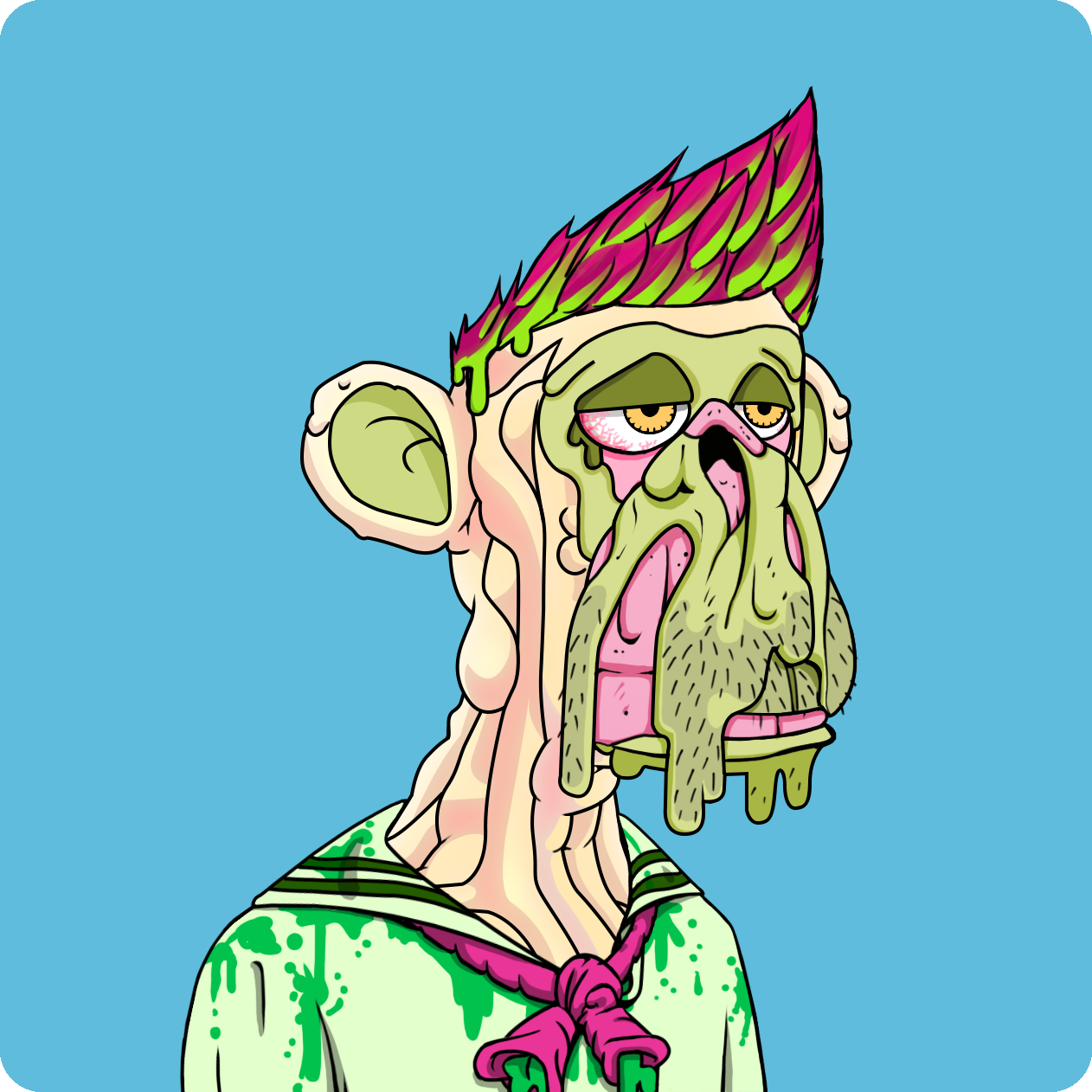 Yuga Labs - Mutant Ape Yacht Club - NFT # 9172