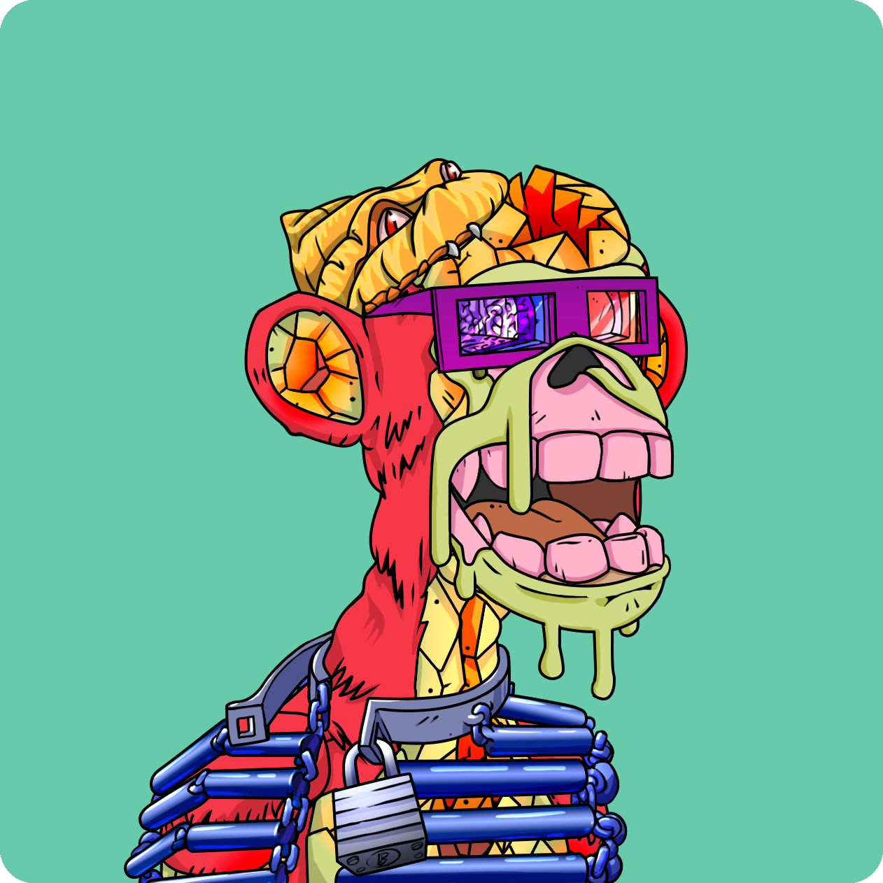 Yuga Labs - Mutant Ape Yacht Club - NFT # 2921