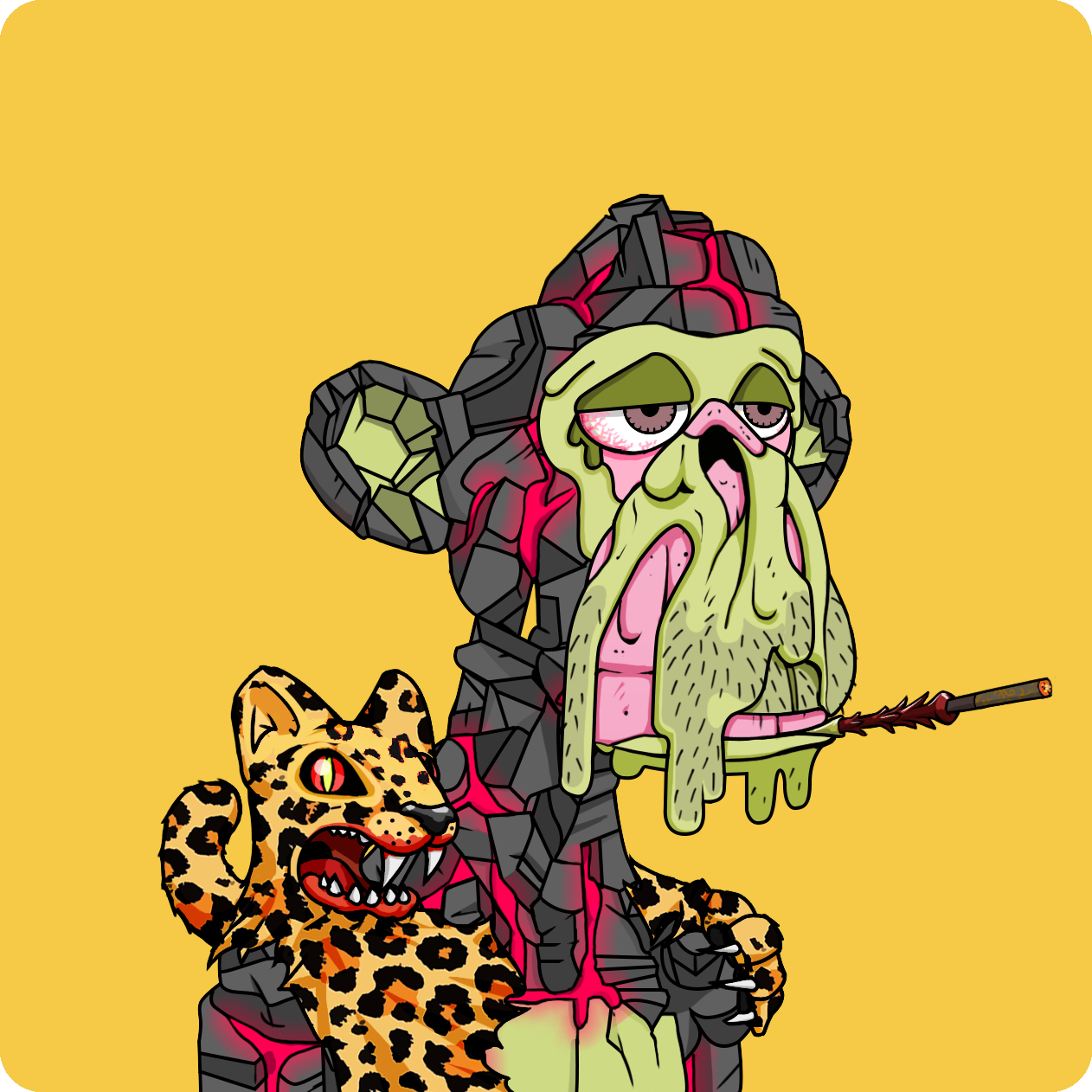 Yuga Labs - Mutant Ape Yacht Club - NFT # 21250