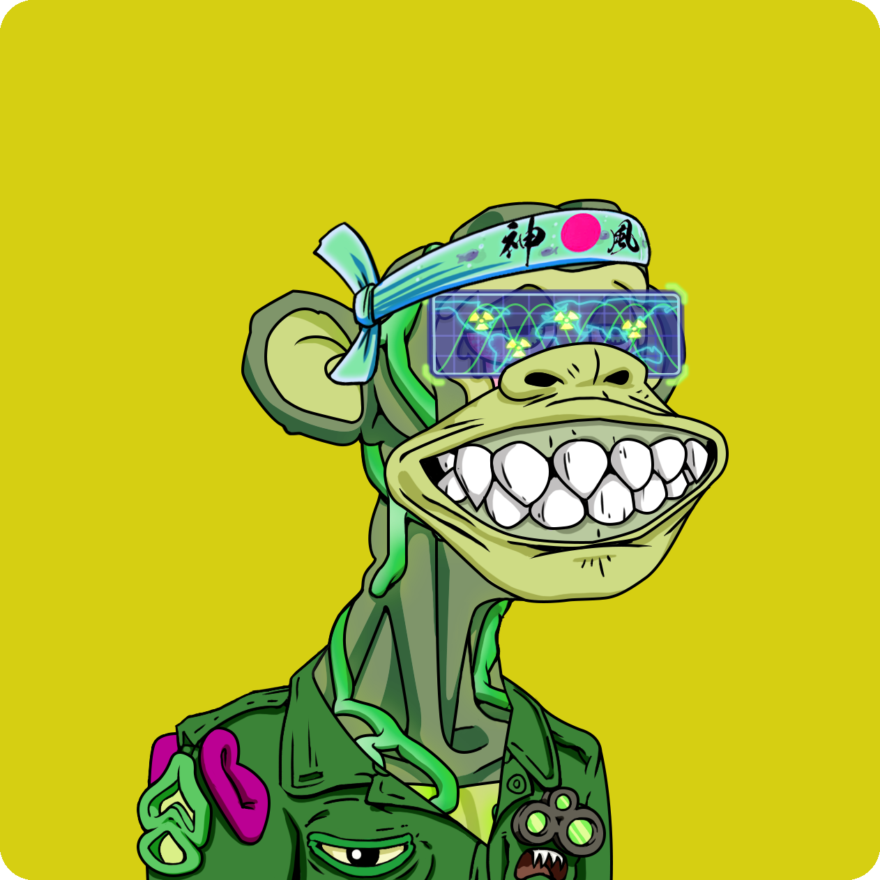 Yuga Labs - Mutant Ape Yacht Club - NFT # 15974