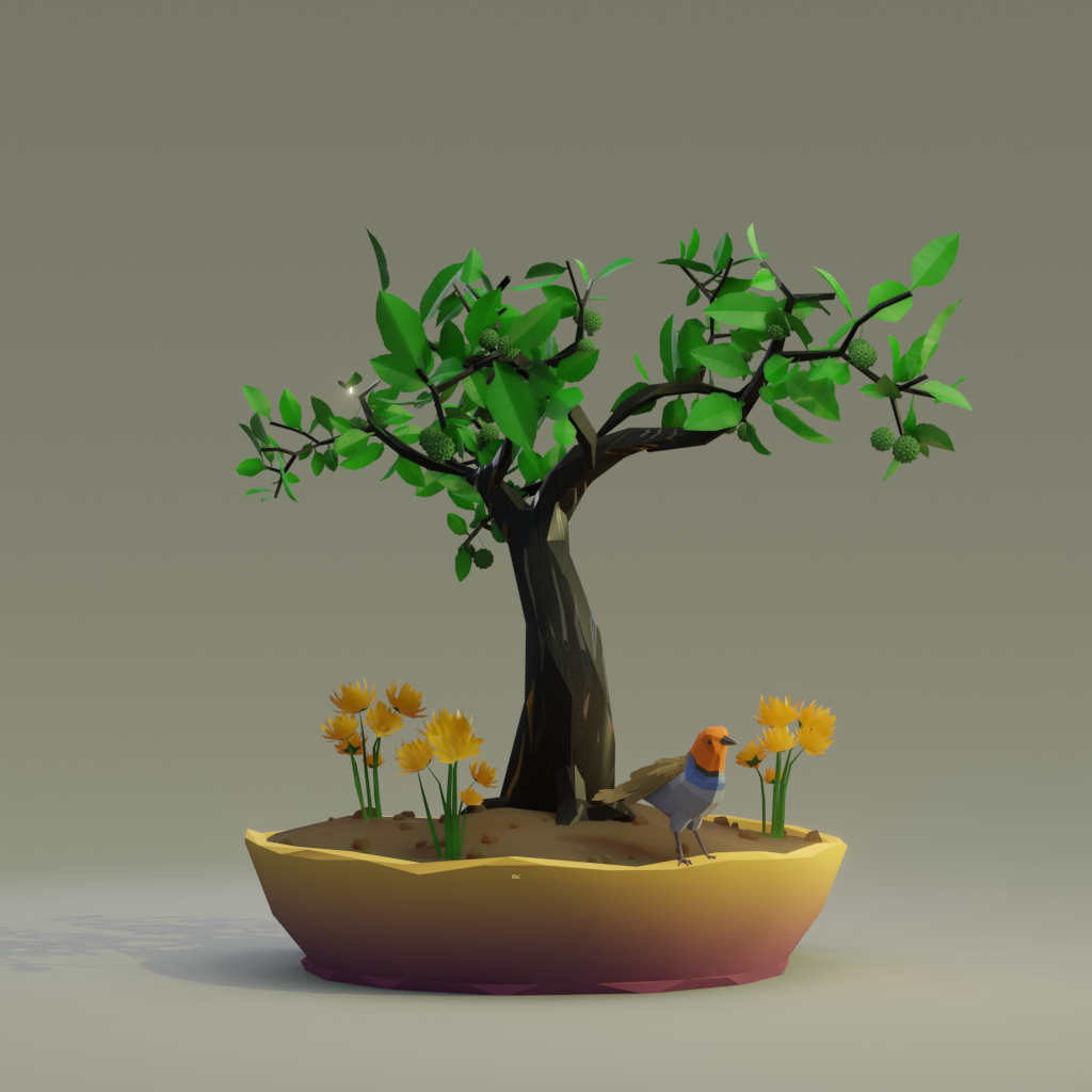 ZENFT Garden Society - Bonsai - Bonsai #8331 - NFT # 8331