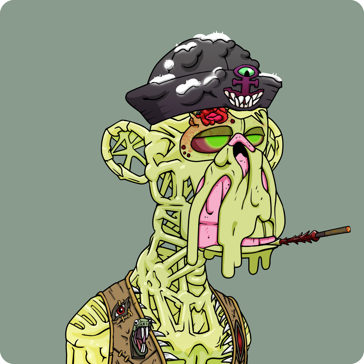 Yuga Labs - Mutant Ape Yacht Club - NFT # 10360