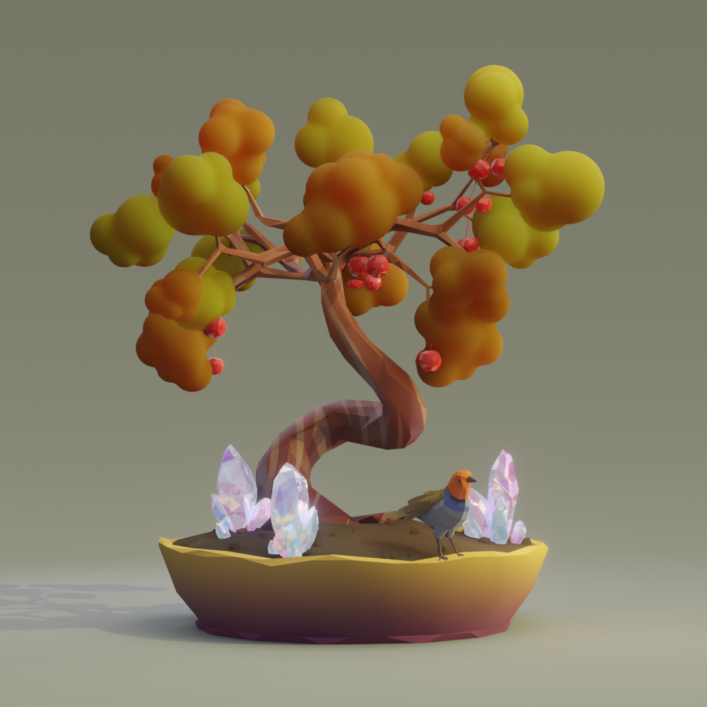 ZENFT Garden Society - Bonsai - Bonsai #8283 - NFT # 8283