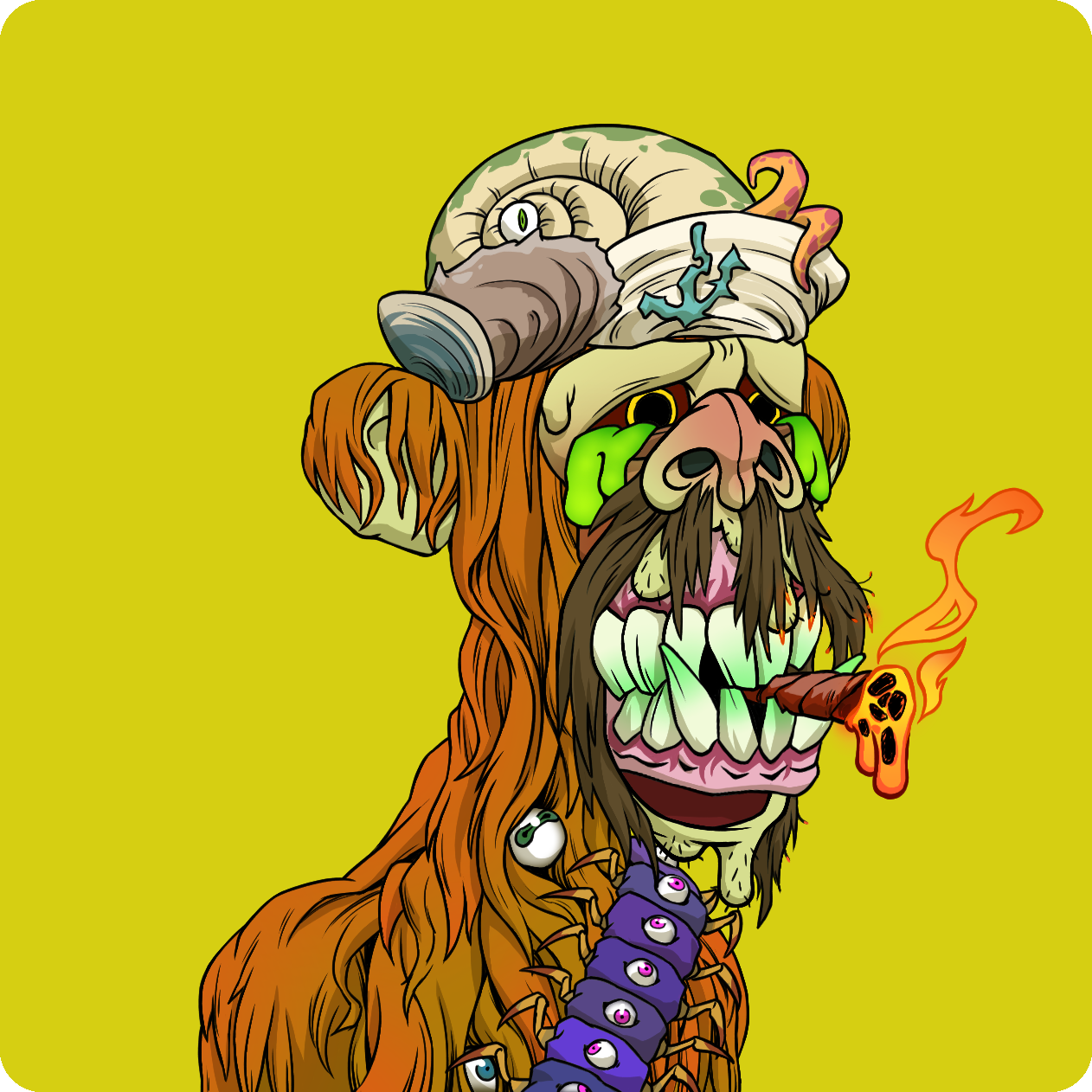 Yuga Labs - Mutant Ape Yacht Club - NFT # 16815