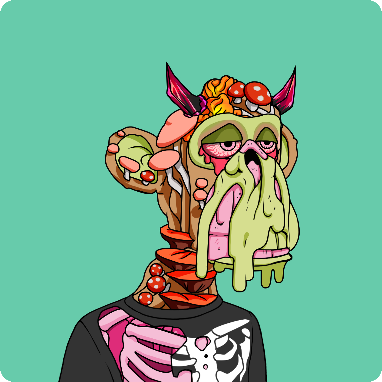 Yuga Labs - Mutant Ape Yacht Club - NFT # 9596