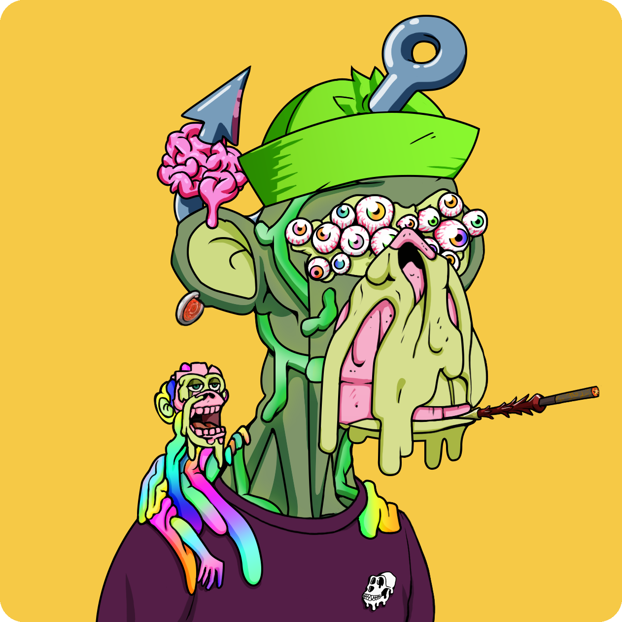 Yuga Labs - Mutant Ape Yacht Club - NFT # 9449