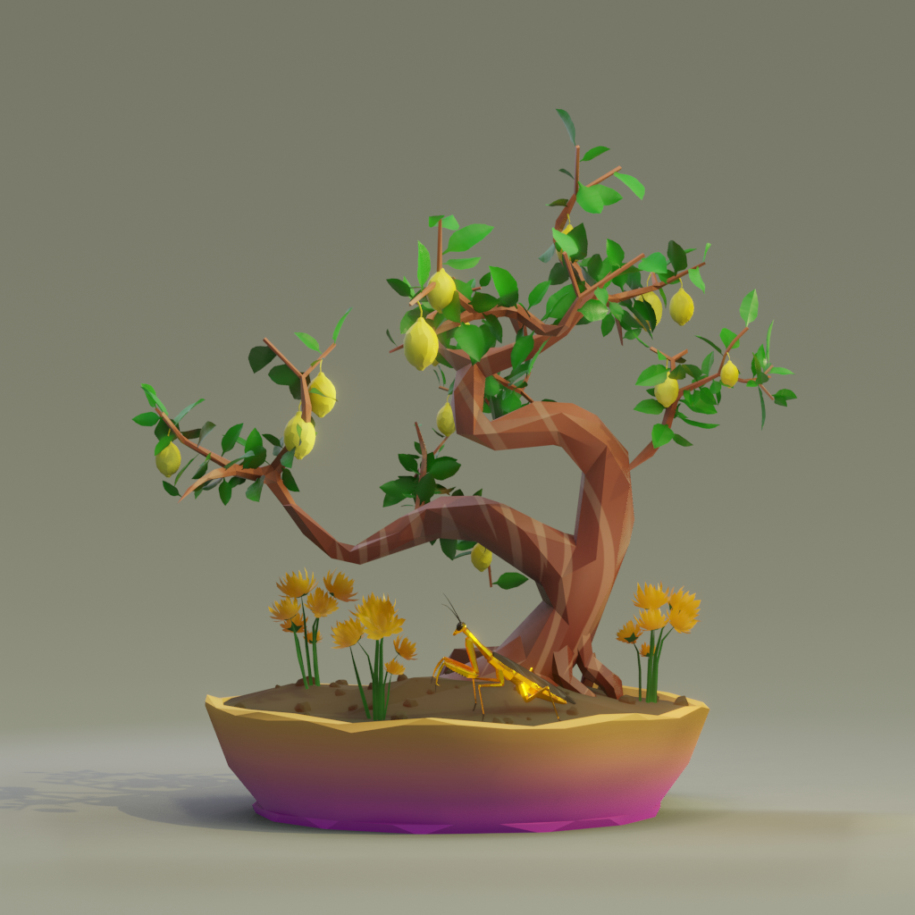 ZENFT Garden Society - Bonsai - Bonsai #8730 - NFT # 8730