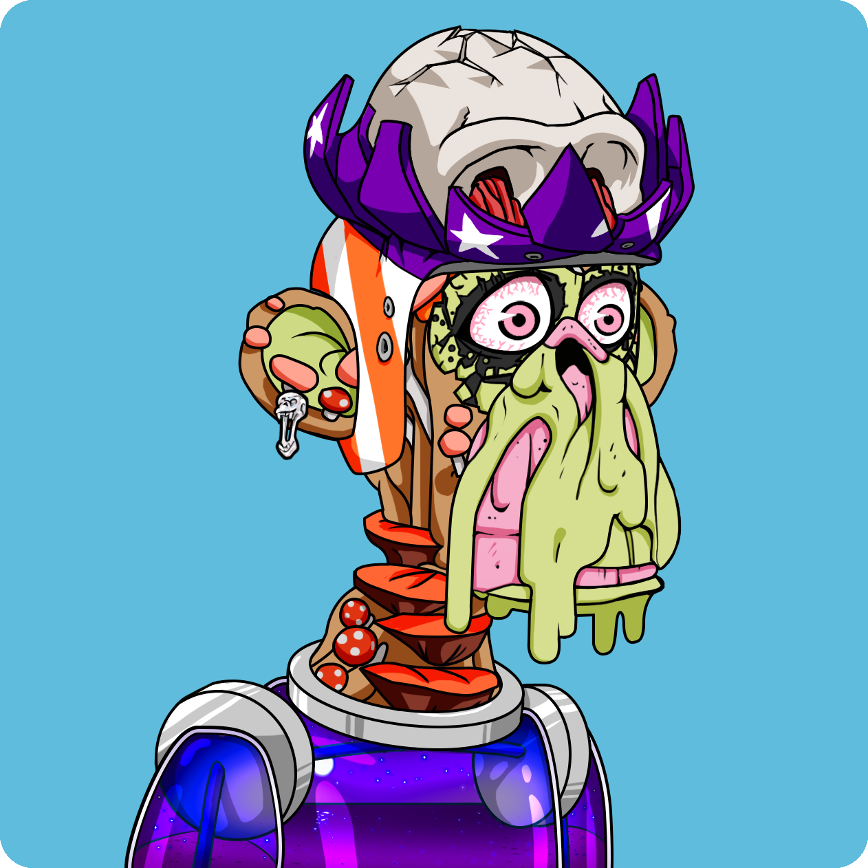 Yuga Labs - Mutant Ape Yacht Club - NFT # 8286