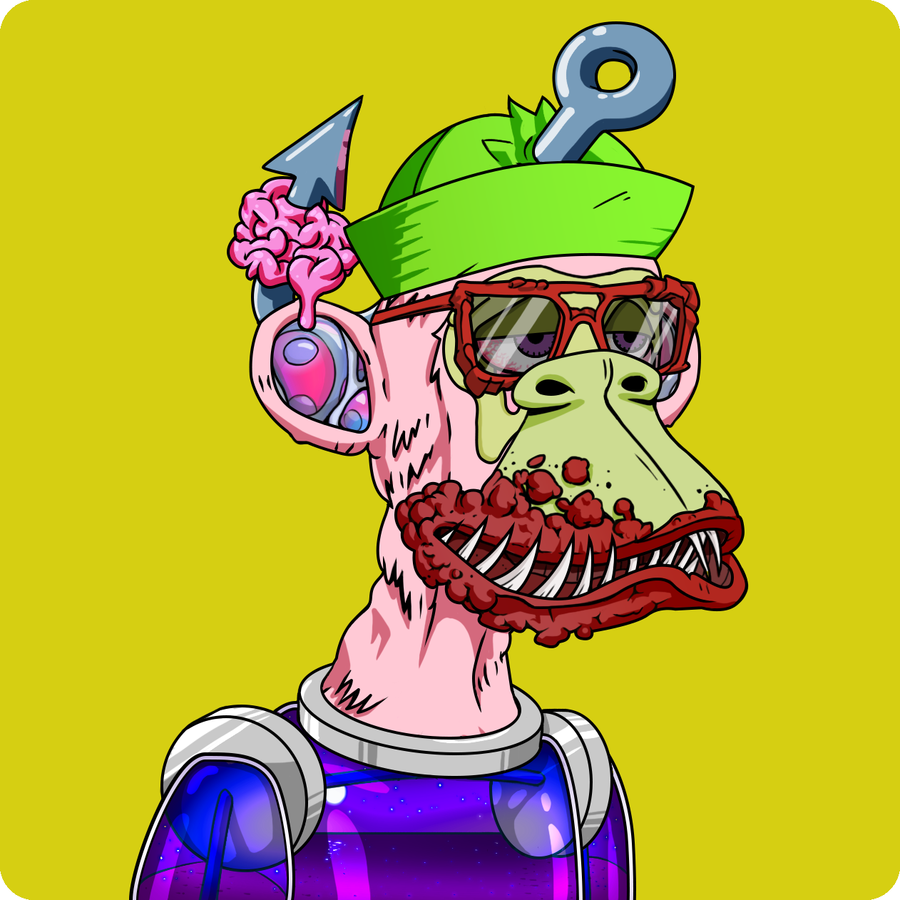 Yuga Labs - Mutant Ape Yacht Club - NFT # 20492