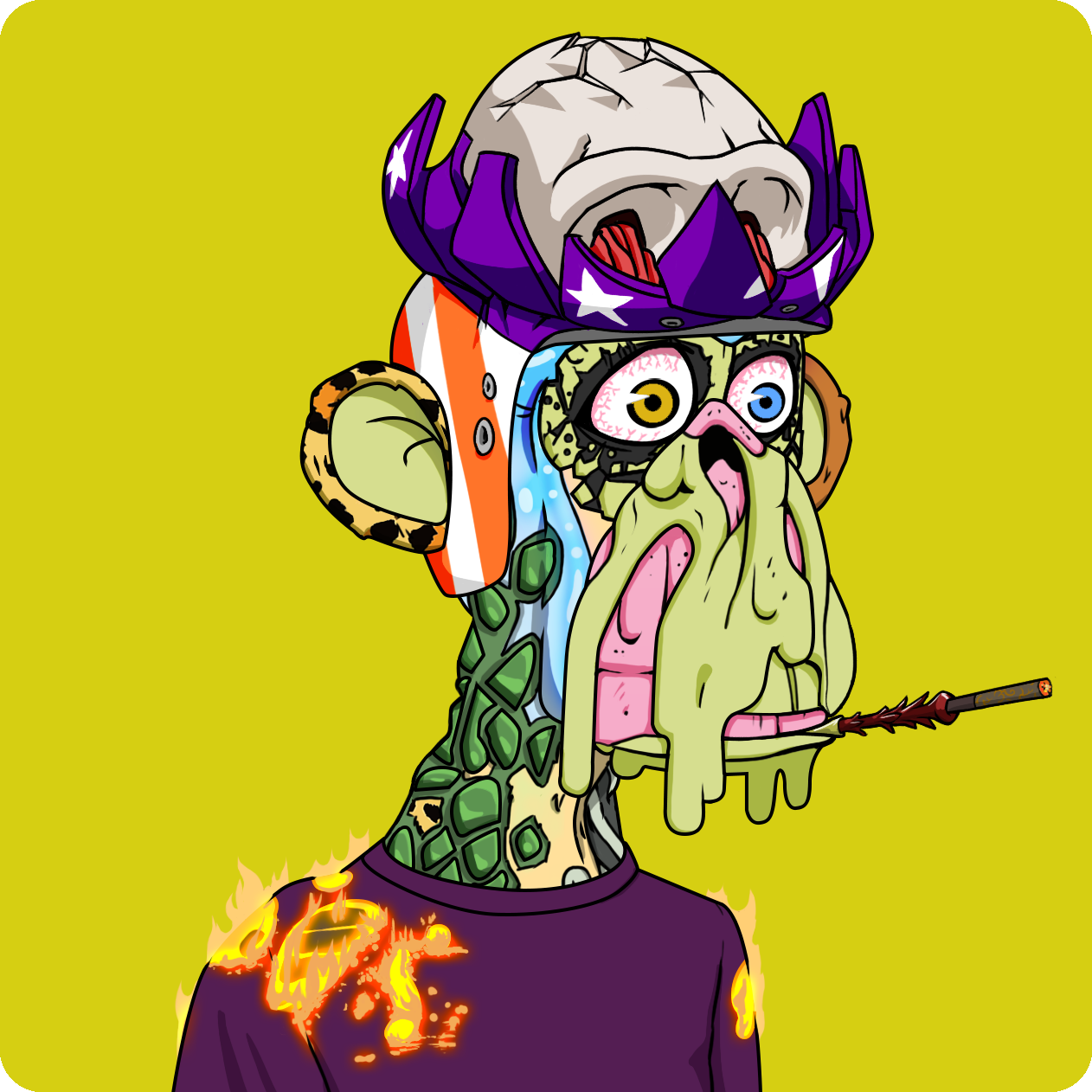 Yuga Labs - Mutant Ape Yacht Club - NFT # 1385