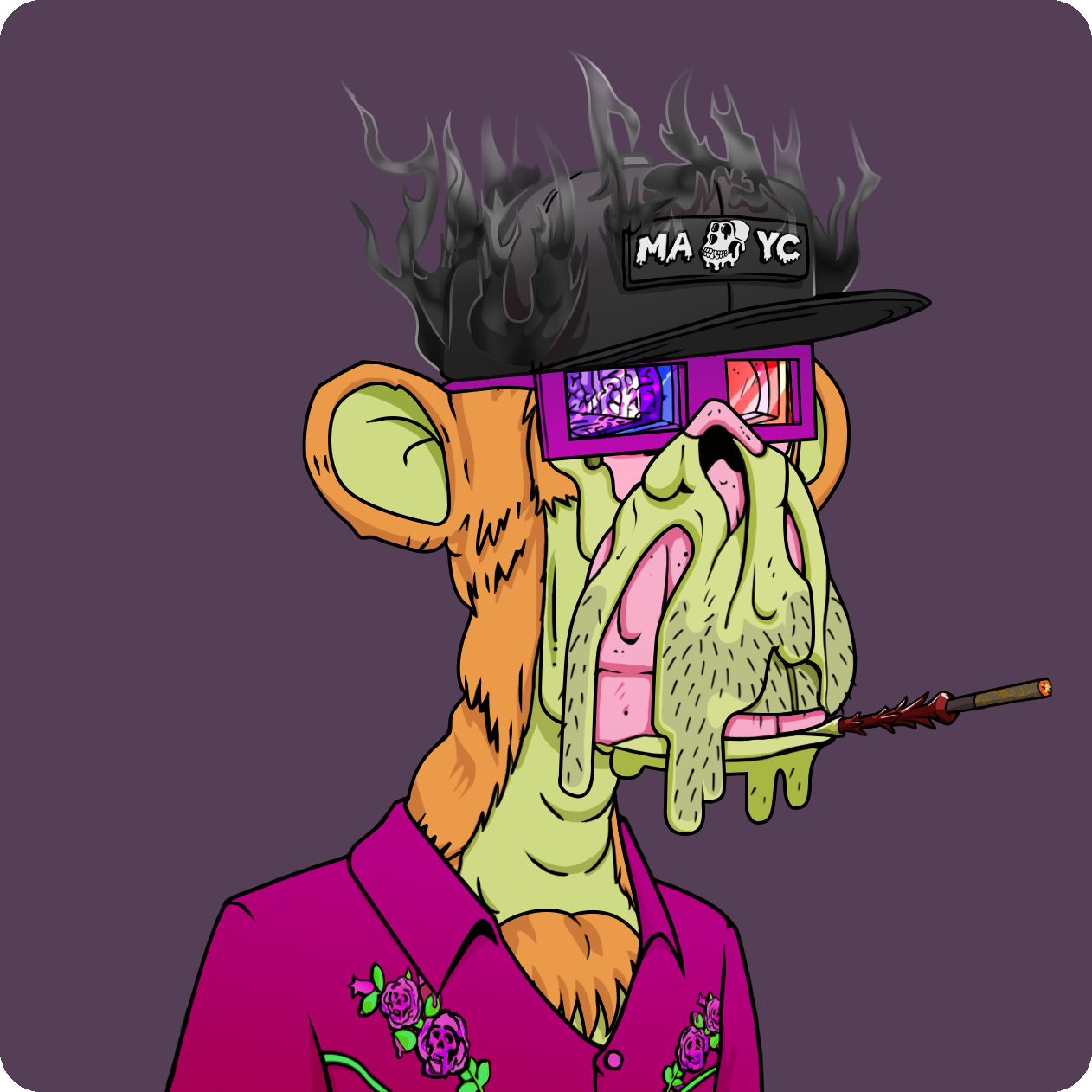 Yuga Labs - Mutant Ape Yacht Club - NFT # 1763