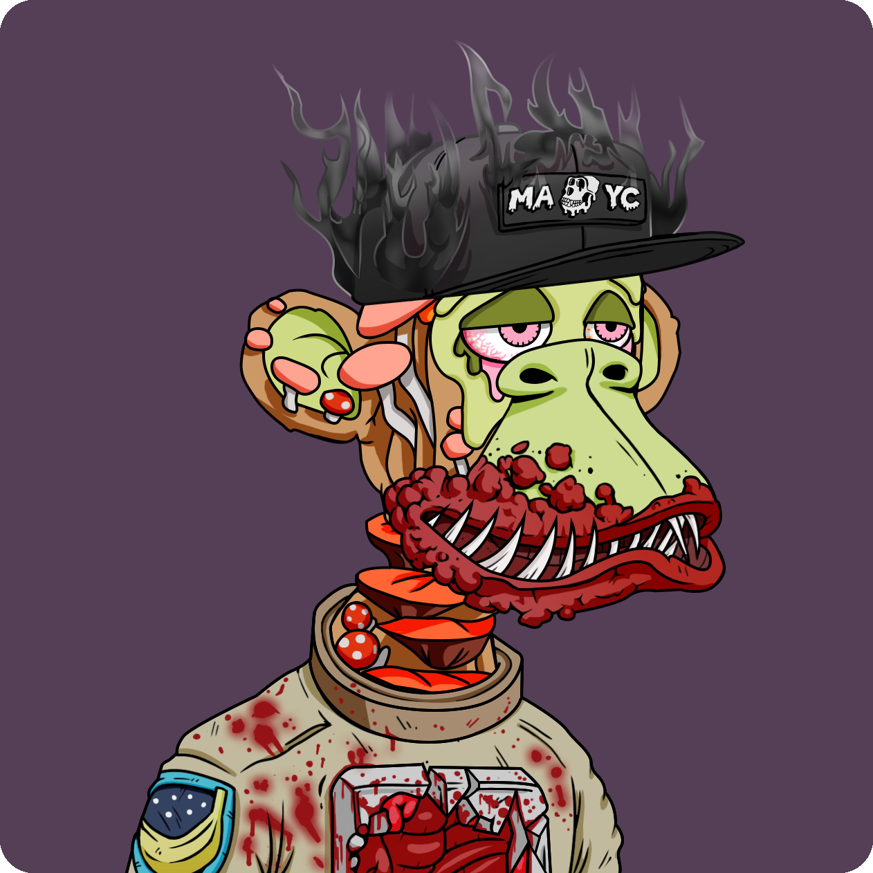 Yuga Labs - Mutant Ape Yacht Club - NFT # 29880