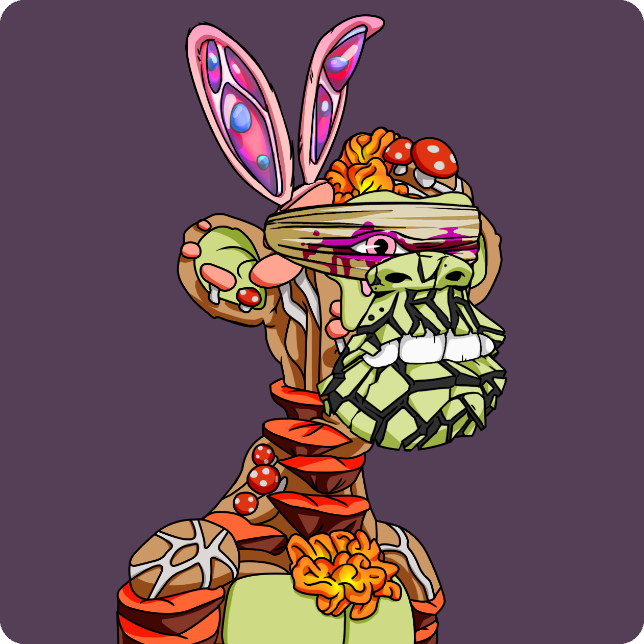 Yuga Labs - Mutant Ape Yacht Club - NFT # 5244