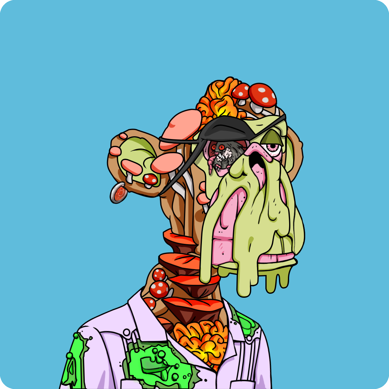 Yuga Labs - Mutant Ape Yacht Club - NFT # 19520