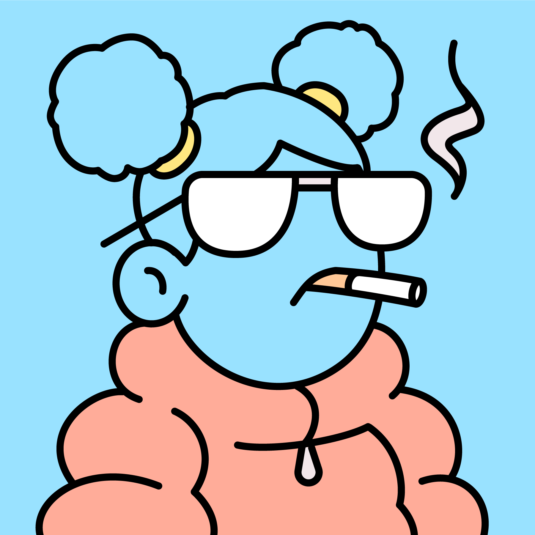 The Doodles Founders - Doodles - Doodle #1185 - NFT # 1185