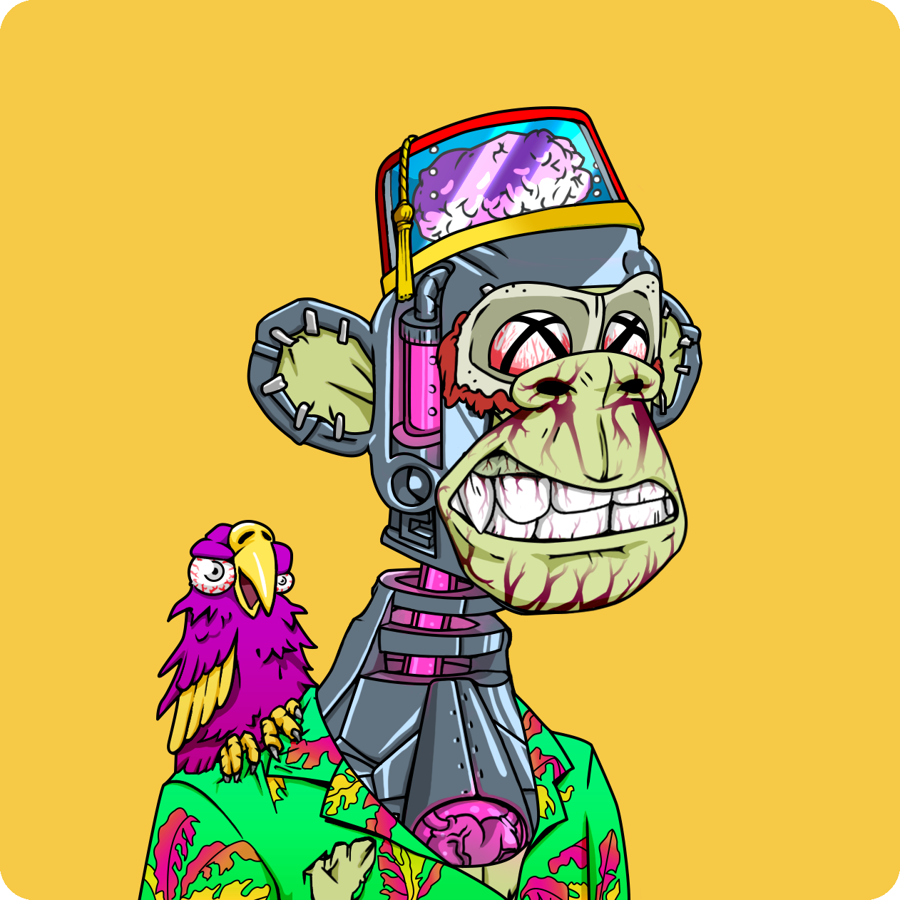 Yuga Labs - Mutant Ape Yacht Club - NFT # 16116