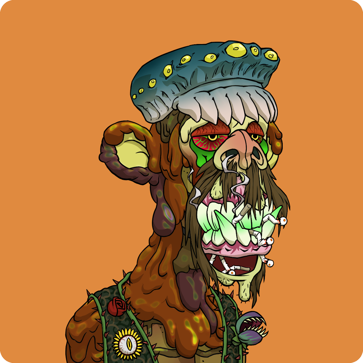 Yuga Labs - Mutant Ape Yacht Club - NFT # 586