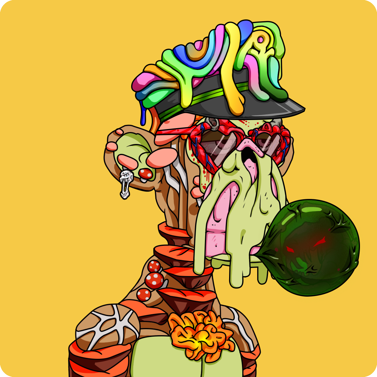 Yuga Labs - Mutant Ape Yacht Club - NFT # 5873