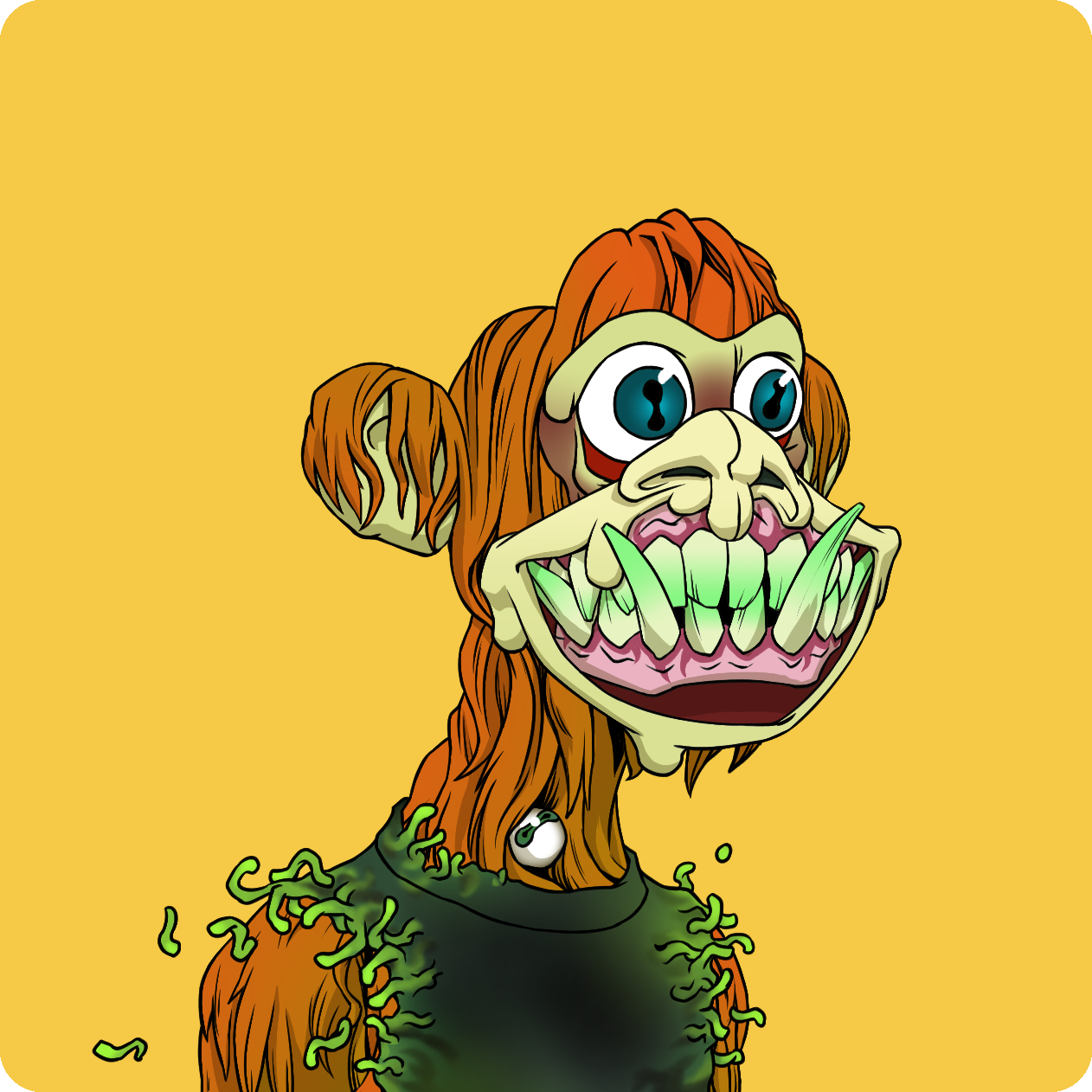 Yuga Labs - Mutant Ape Yacht Club - NFT # 8796