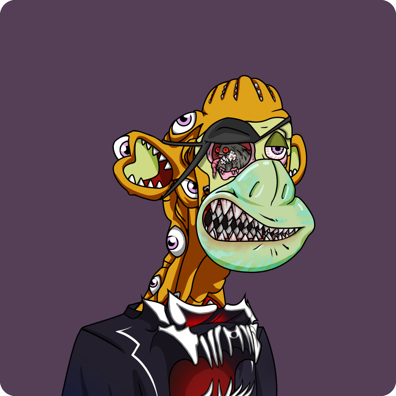 Yuga Labs - Mutant Ape Yacht Club - NFT # 3728