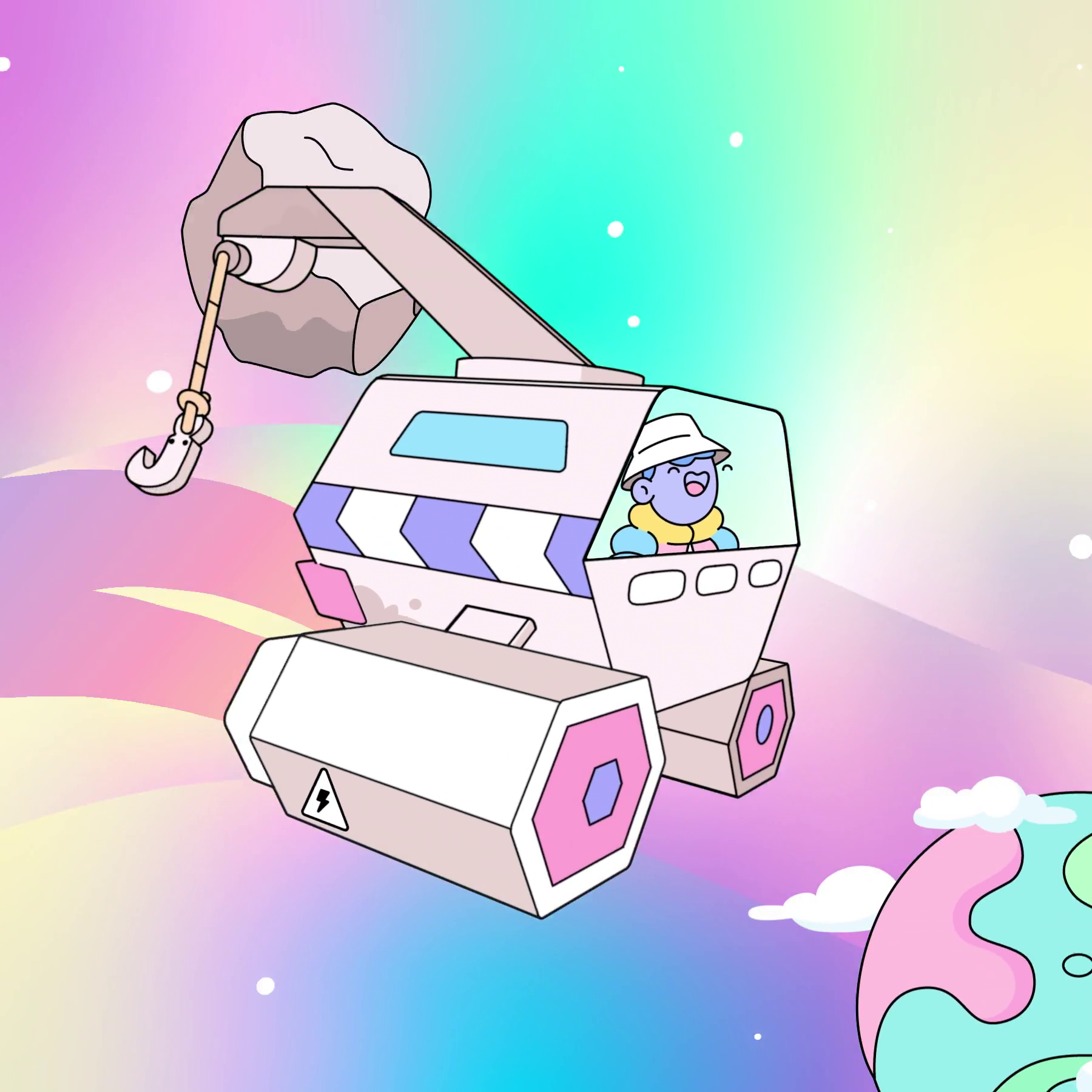 The Doodles Founders - Space Doodles - Space Doodle #153 - NFT # 153