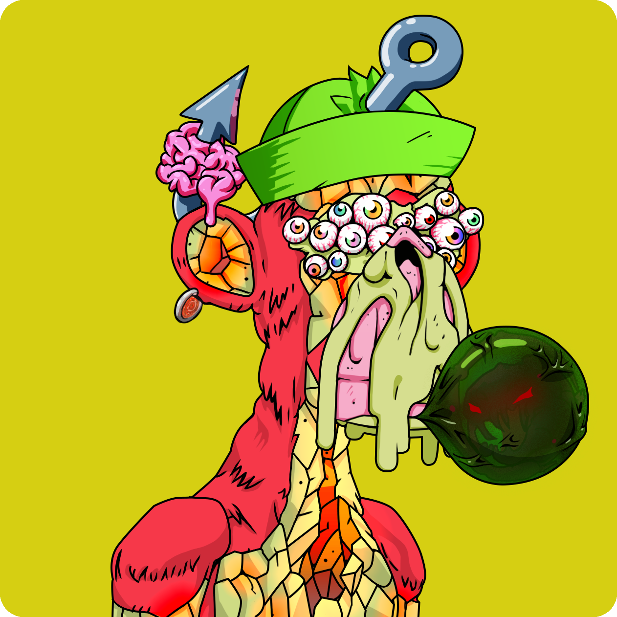 Yuga Labs - Mutant Ape Yacht Club - NFT # 1768