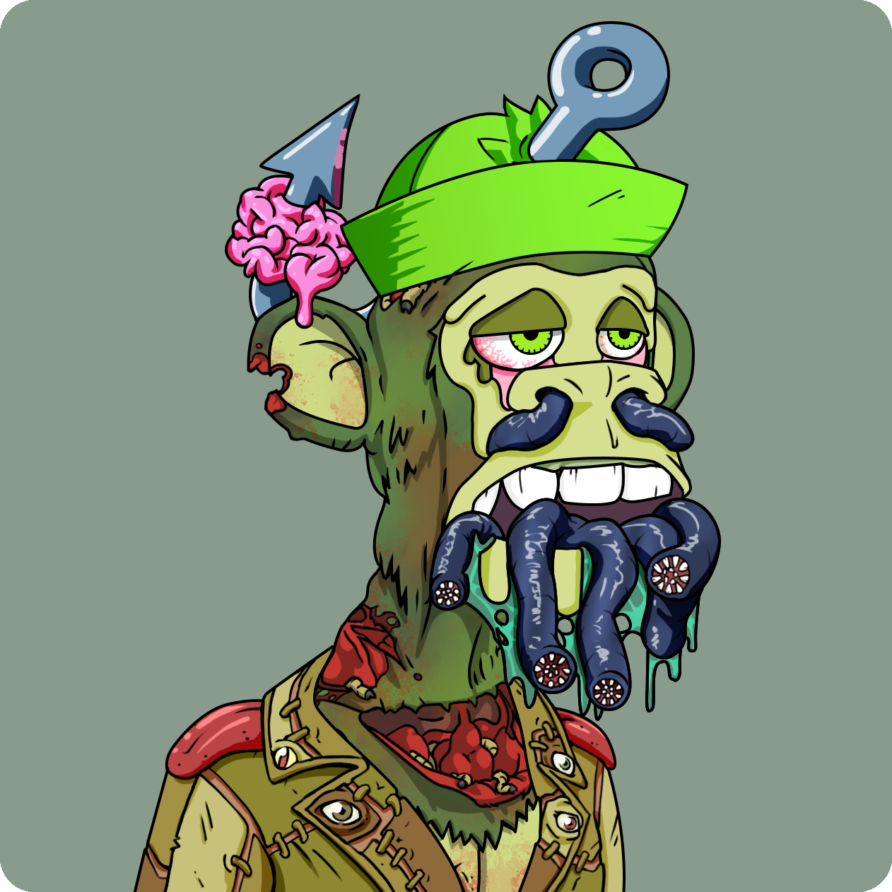 Yuga Labs - Mutant Ape Yacht Club - NFT # 25710