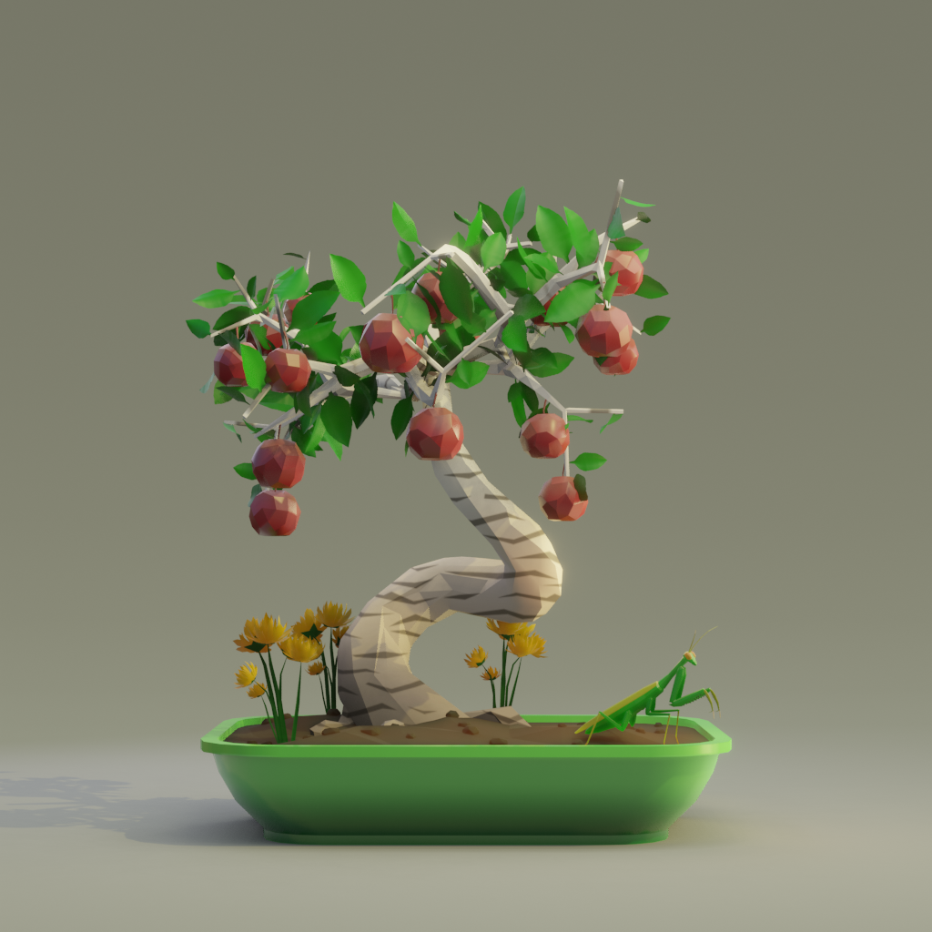 ZENFT Garden Society - Bonsai - Bonsai #8421 - NFT # 8421