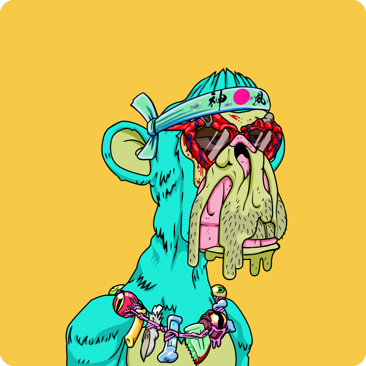 Yuga Labs - Mutant Ape Yacht Club - NFT # 695