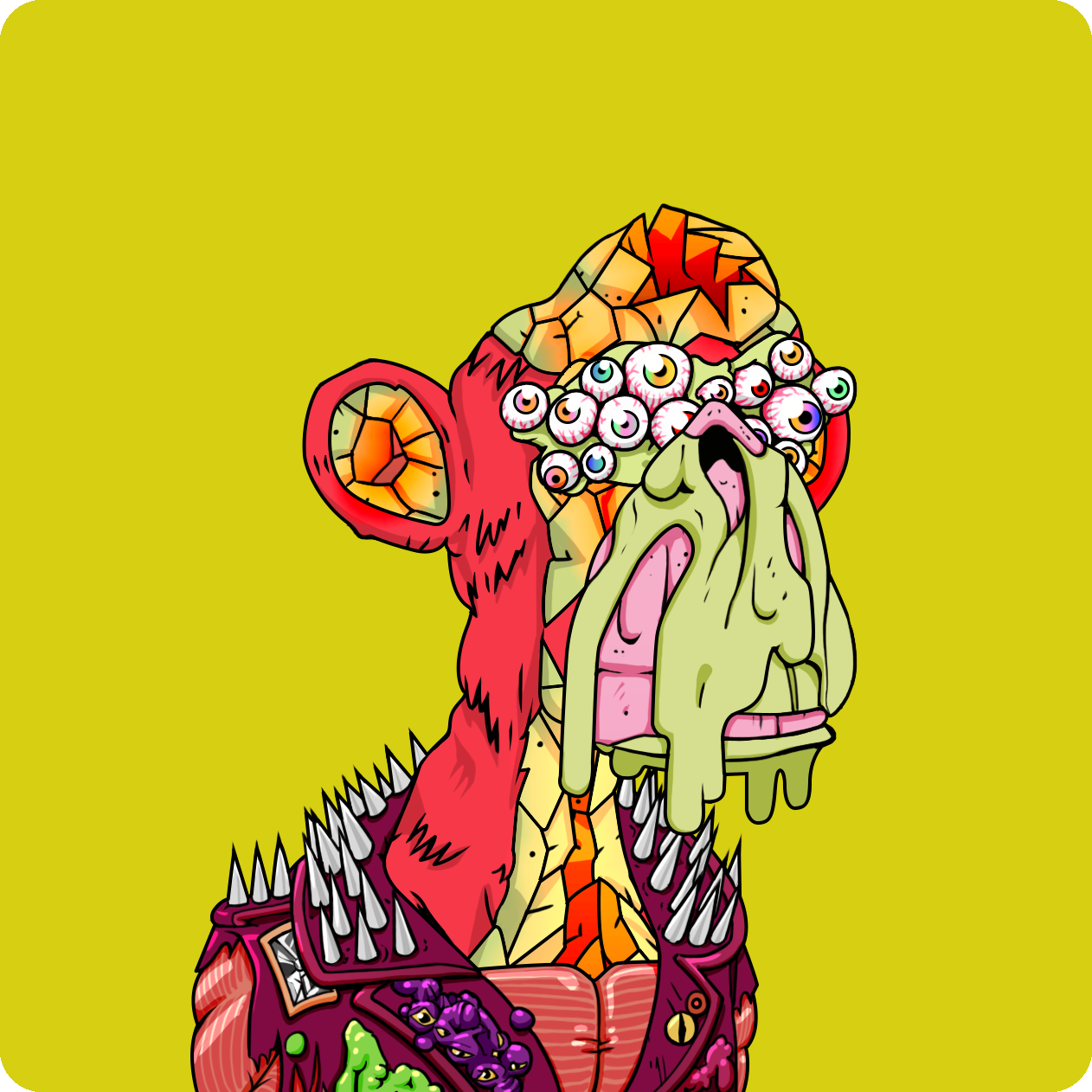 Yuga Labs - Mutant Ape Yacht Club - NFT # 13420