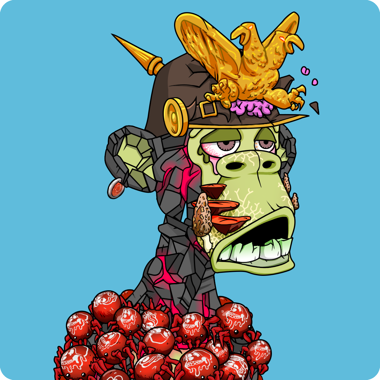 Yuga Labs - Mutant Ape Yacht Club - NFT # 21076