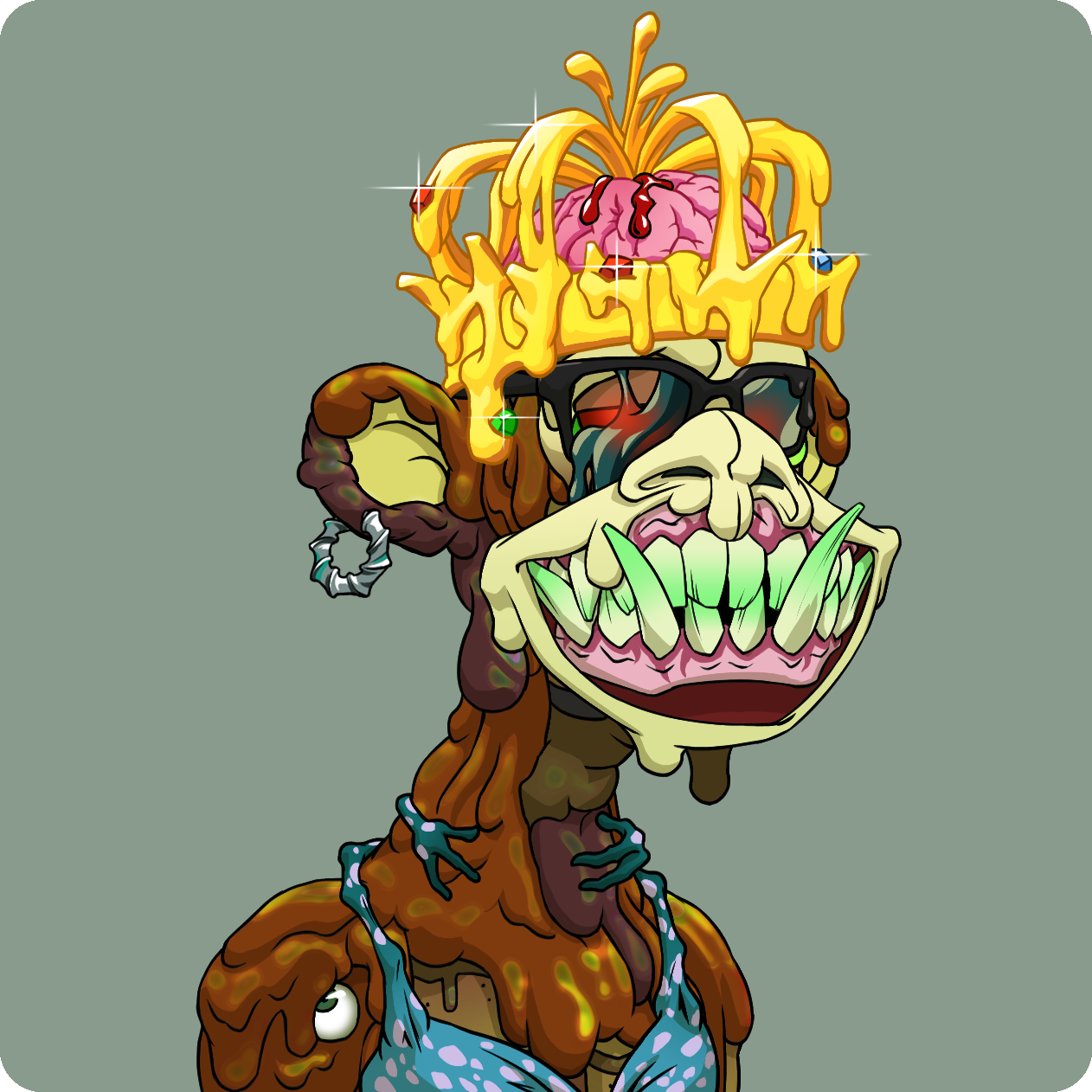 Yuga Labs - Mutant Ape Yacht Club - NFT # 16369