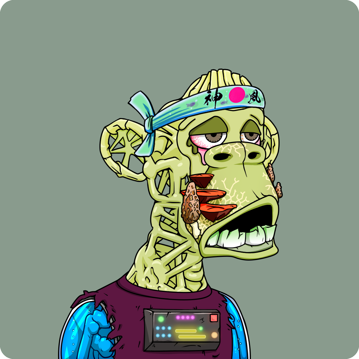 Yuga Labs - Mutant Ape Yacht Club - NFT # 2874