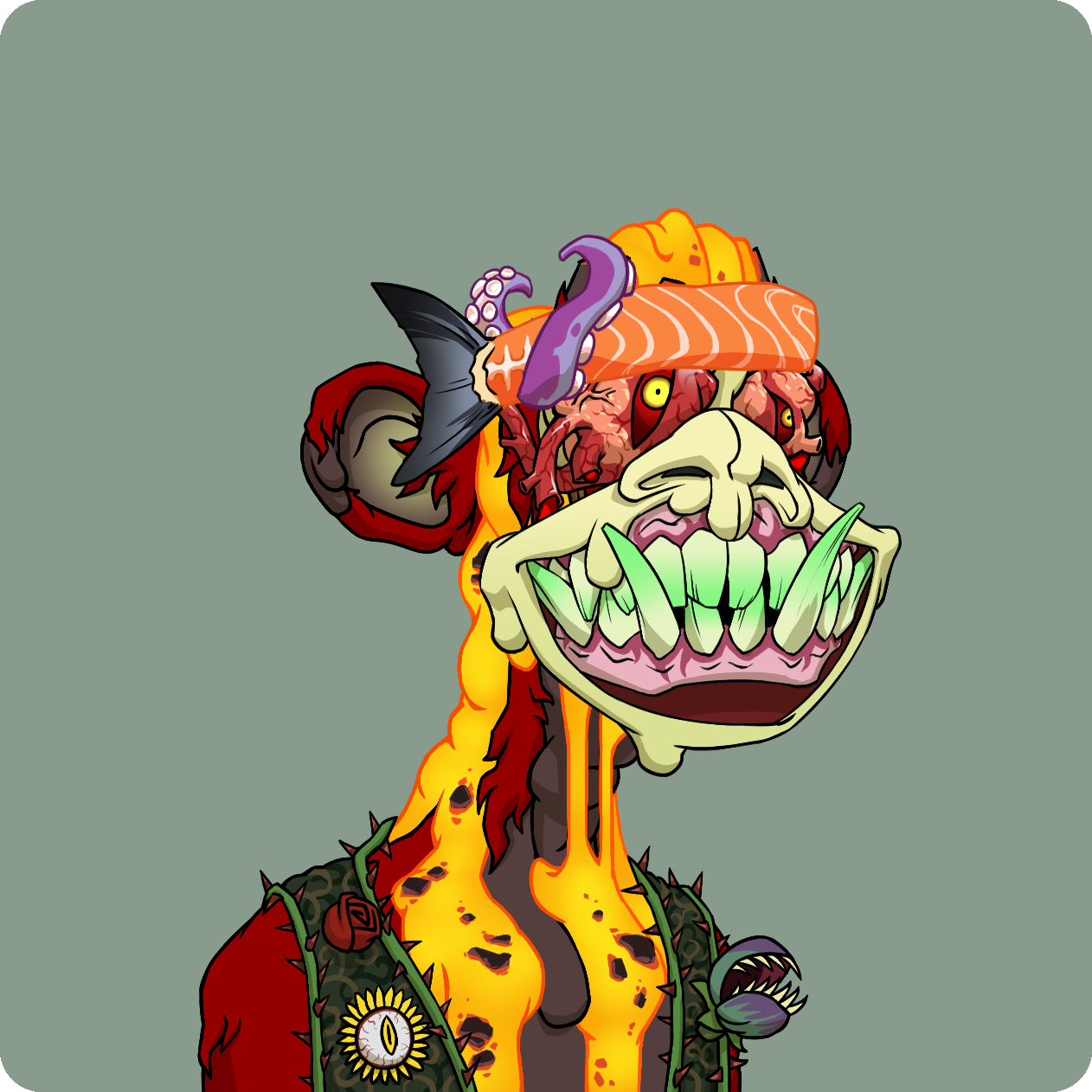 Yuga Labs - Mutant Ape Yacht Club - NFT # 23673