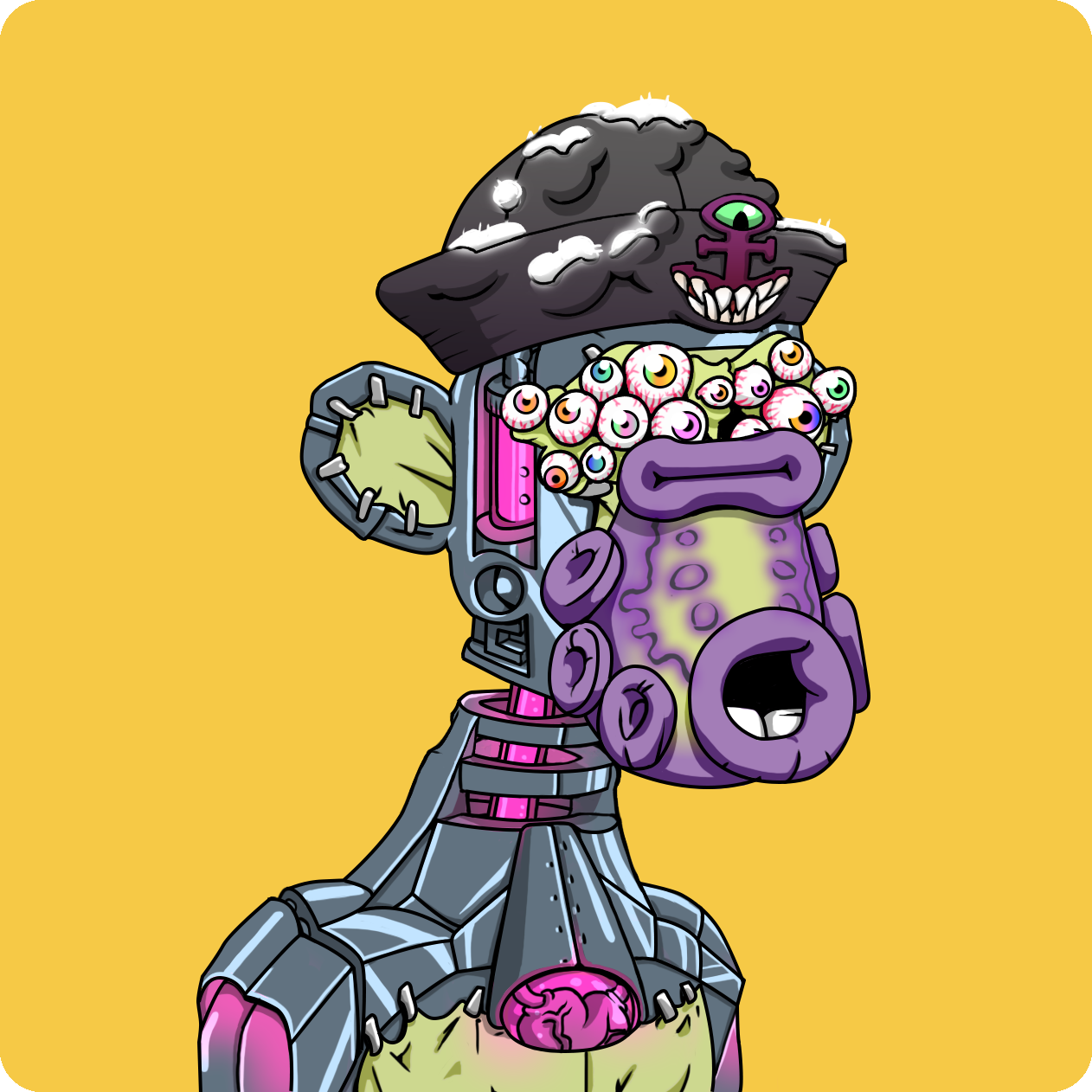 Yuga Labs - Mutant Ape Yacht Club - NFT # 6146