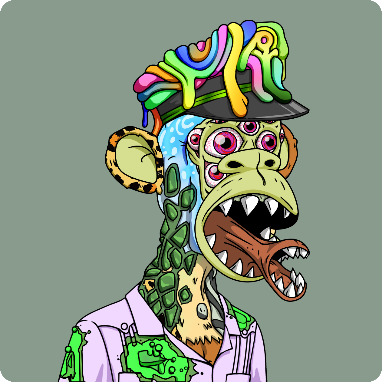 Yuga Labs - Mutant Ape Yacht Club - NFT # 28098