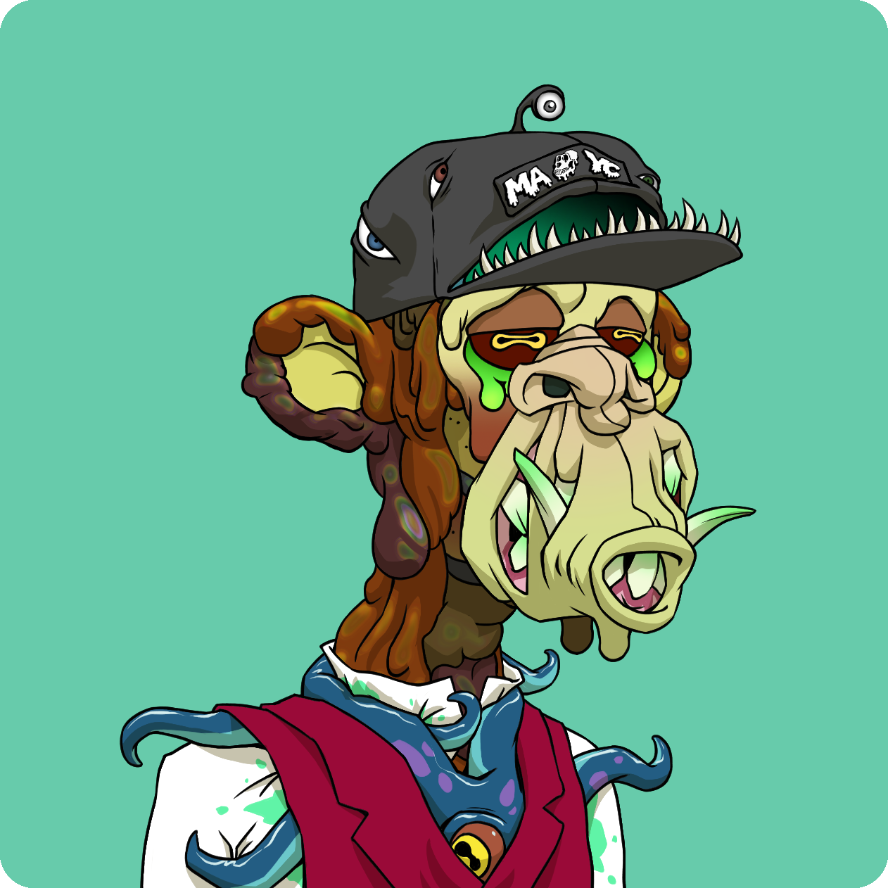 Yuga Labs - Mutant Ape Yacht Club - NFT # 25987