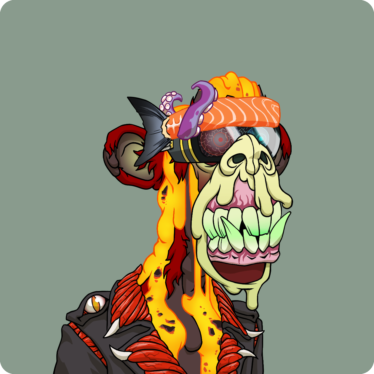 Yuga Labs - Mutant Ape Yacht Club - NFT # 3332