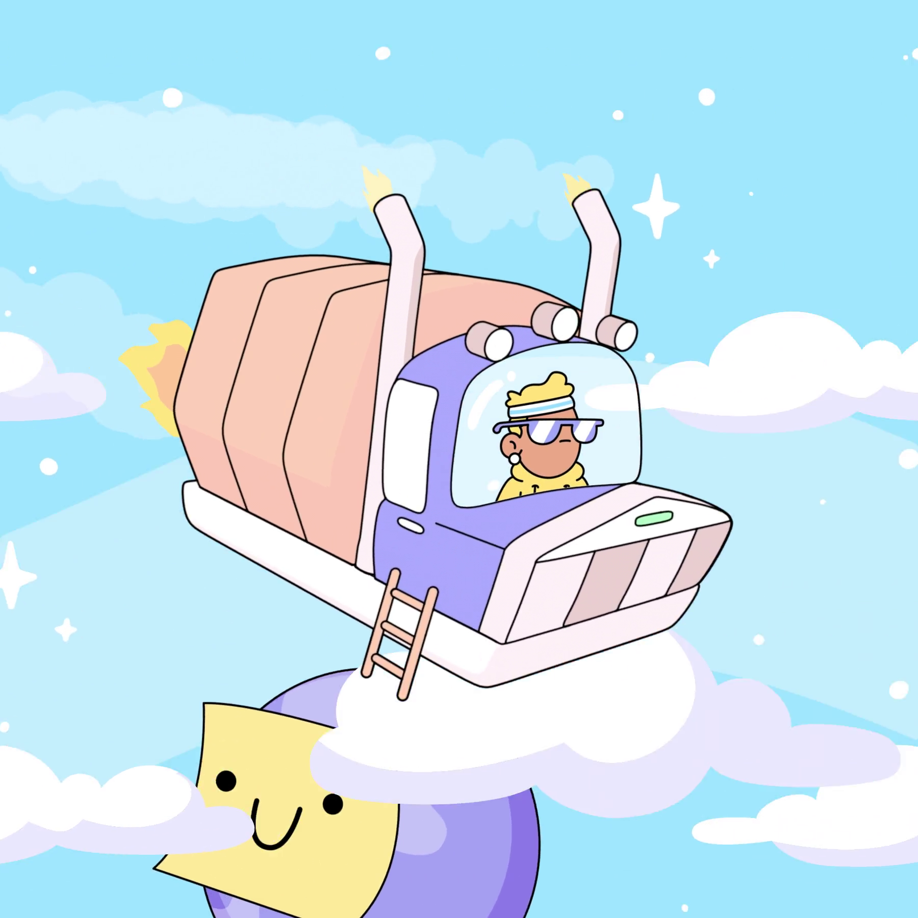 The Doodles Founders - Space Doodles - Space Doodle #9950 - NFT # 9950