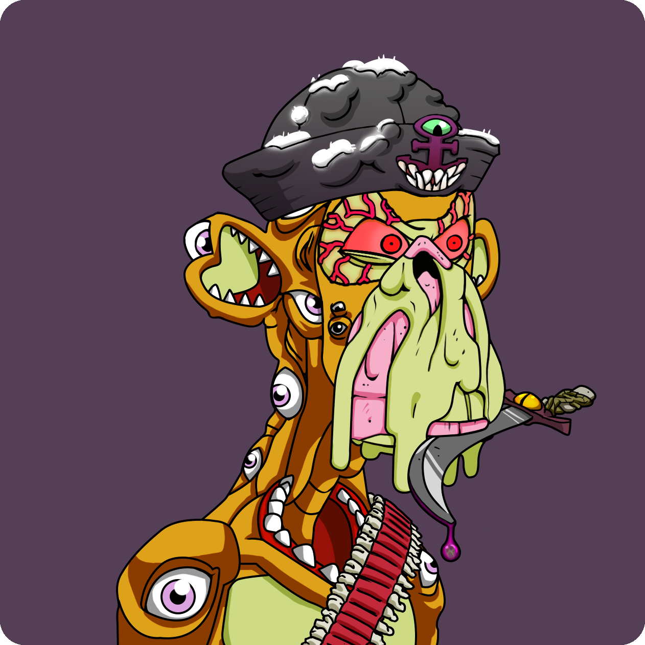 Yuga Labs - Mutant Ape Yacht Club - NFT # 4958